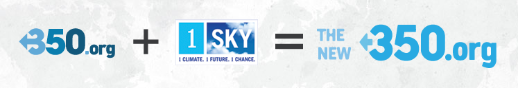 350.org and 1Sky Form One Mass Climate Movement